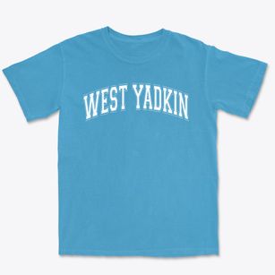 West Yadkin Elementary School Varsity Arch Premium Heavyweight T-shirt