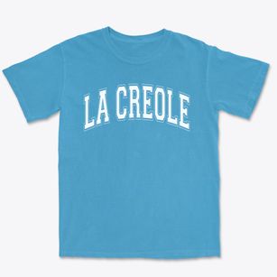 La Creole Middle School Varsity Arch Premium Heavyweight T-shirt
