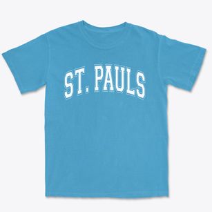 Saint Pauls Middle School Varsity Arch Premium Heavyweight T-shirt