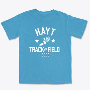 Hayt Elementary School Track and Field Premium Heavyweight T-shirt