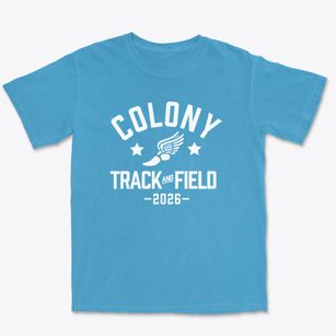 Colony Elementary School Track and Field Premium Heavyweight T-shirt