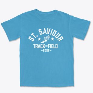 Saint Saviour High School Track and Field Premium Heavyweight T-shirt