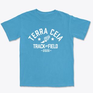 Terra Ceia Christian School Track and Field Premium Heavyweight T-shirt