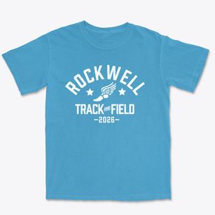 Rockwell Elementary School Track and Field Premium Heavyweight T-shirt