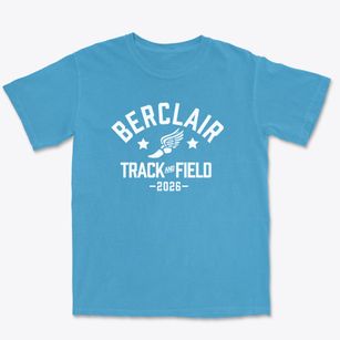 Berclair Elementary School Track and Field Premium Heavyweight T-shirt