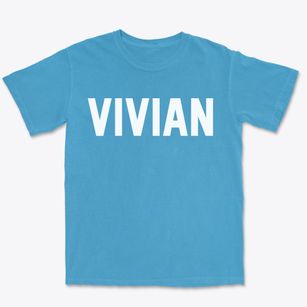 Vivian Louisiana Classic Block Premium Heavyweight T-shirt