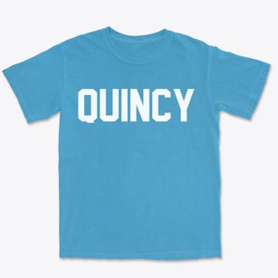 Quincy Illinois Classic Block Premium Heavyweight T-shirt
