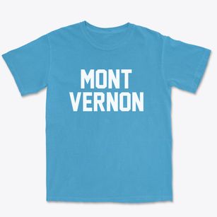 Mont Vernon New Hampshire Classic Block Premium Heavyweight T-shirt