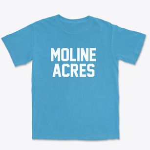 Moline Acres Missouri Classic Block Premium Heavyweight T-shirt
