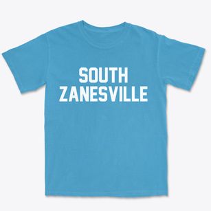 South Zanesville Ohio Classic Block Premium Heavyweight T-shirt