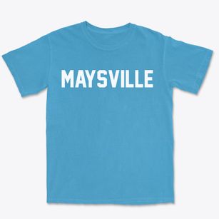 Maysville Oklahoma Classic Block Premium Heavyweight T-shirt
