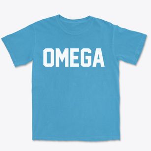 Omega Georgia Classic Block Premium Heavyweight T-shirt