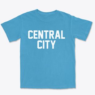 Central City Illinois Classic Block Premium Heavyweight T-shirt