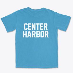 Center Harbor New Hampshire Classic Block Premium Heavyweight T-shirt