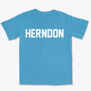 Herndon Virginia Classic Block Premium Heavyweight T-shirt