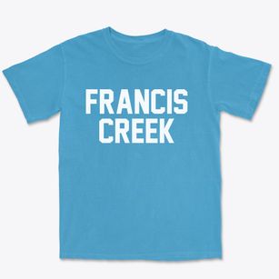 Francis Creek Wisconsin Classic Block Premium Heavyweight T-shirt