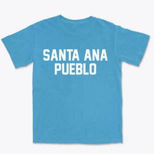 Santa Ana Pueblo New Mexico Classic Block Premium Heavyweight T-shirt