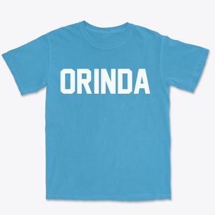 Orinda California Classic Block Premium Heavyweight T-shirt