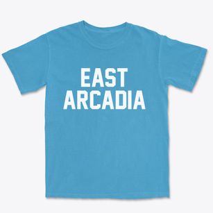 East Arcadia North Carolina Classic Block Premium Heavyweight T-shirt
