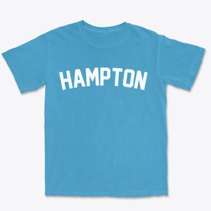 Hampton Connecticut Classic Curve Premium Heavyweight T-shirt
