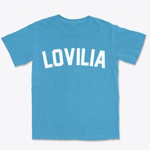 Lovilia Iowa Classic Curve Premium Heavyweight T-shirt