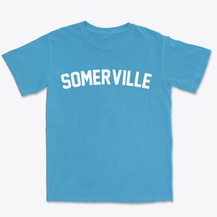 Somerville Massachusetts Classic Curve Premium Heavyweight T-shirt