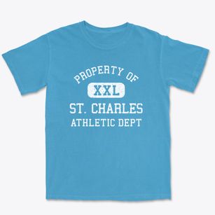 St. Charles Minnesota Athletic Dept Premium Heavyweight T-shirt