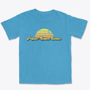 Poplar-cotton Center California Sublime Sunset Premium Heavyweight T-shirt