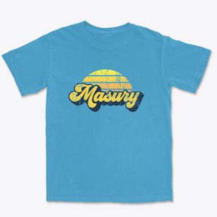 Masury Ohio Sublime Sunset Premium Heavyweight T-shirt