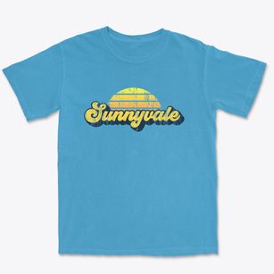 Sunnyvale California Sublime Sunset Premium Heavyweight T-shirt