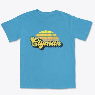 Clyman Wisconsin Sublime Sunset Premium Heavyweight T-shirt