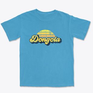 Dongola Illinois Sublime Sunset Premium Heavyweight T-shirt