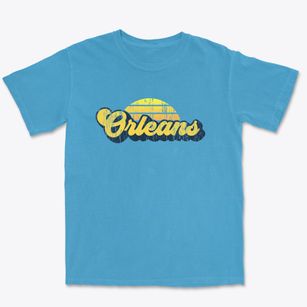 Orleans Iowa Sublime Sunset Premium Heavyweight T-shirt