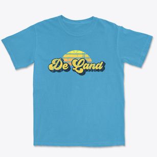 De Land Illinois Sublime Sunset Premium Heavyweight T-shirt
