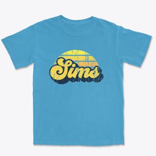 Sims North Carolina Sublime Sunset Premium Heavyweight T-shirt