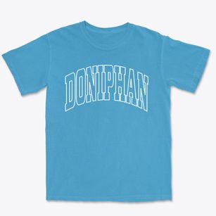 Doniphan Missouri Trendy Block Premium Heavyweight T-shirt