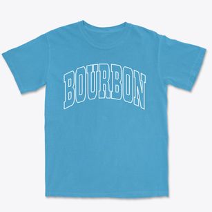 Bourbon Indiana Trendy Block Premium Heavyweight T-shirt