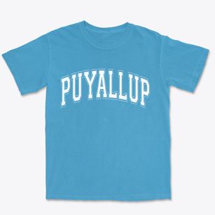 Puyallup Washington Varsity Premium Heavyweight T-shirt