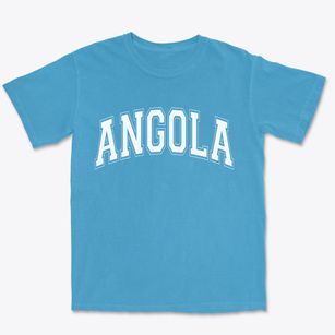 Angola New York Varsity Premium Heavyweight T-shirt