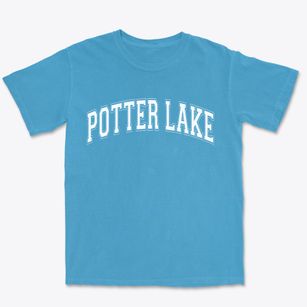 Potter Lake Wisconsin Varsity Premium Heavyweight T-shirt