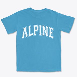 Alpine Wyoming Varsity Premium Heavyweight T-shirt