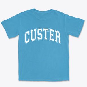 Custer Montana Varsity Premium Heavyweight T-shirt