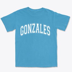 Gonzales Louisiana Varsity Premium Heavyweight T-shirt