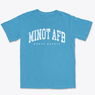 Minot Afb North Dakota Urban Vibe Premium Heavyweight T-shirt