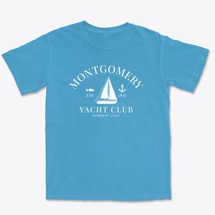 Montgomery Michigan Yacht Club Premium Heavyweight T-shirt