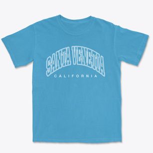Santa Venetia California Inline Premium Heavyweight T-shirt