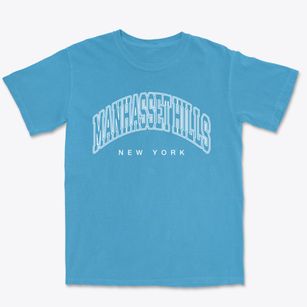 Manhasset Hills New York Inline Premium Heavyweight T-shirt