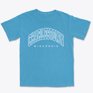 Charlestown Wisconsin Inline Premium Heavyweight T-shirt