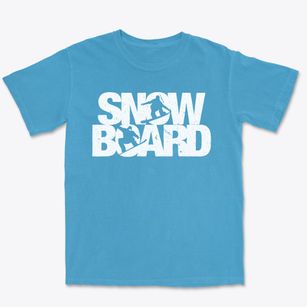   Snowboard Premium Heavyweight T-shirt