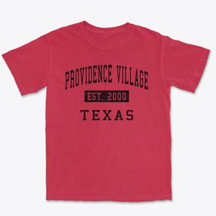 Providence Village Texas Classic Established Premium Heavyweight T-shirt